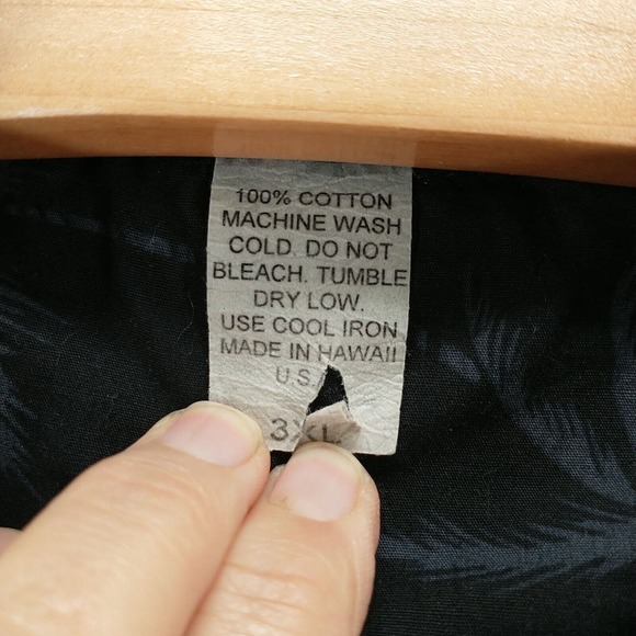 Aloha Republic Men's Button-Up Shirt Multi 3XL Short Sleeve Parrot Hawaiian - Picture 10 of 13